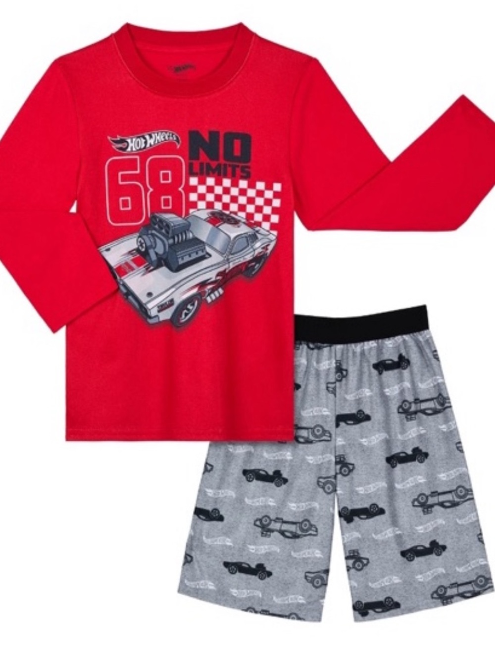 Boys 6/7 Hot Wheels Sleep Set